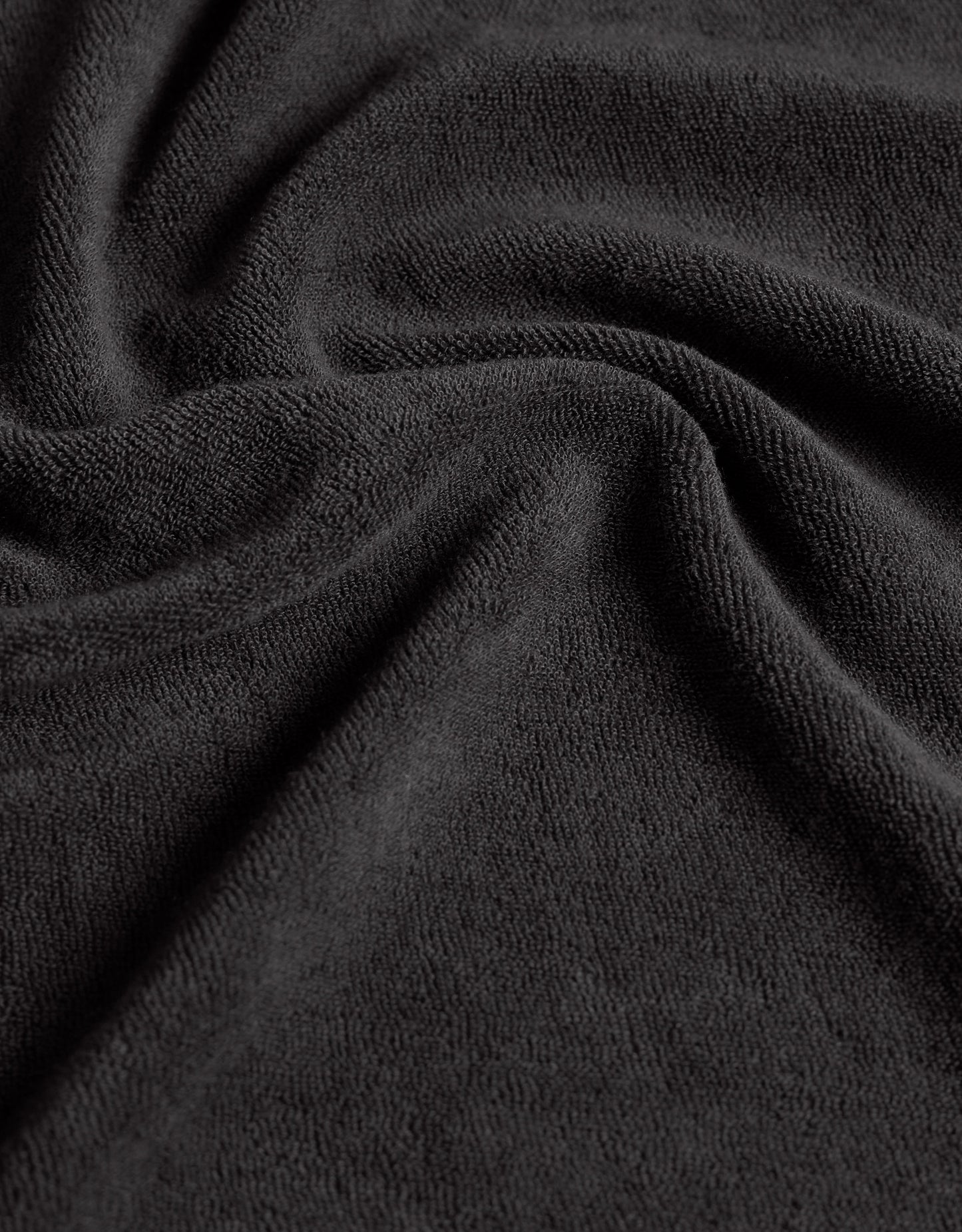 TERRY COVER-UP ROBE NERO