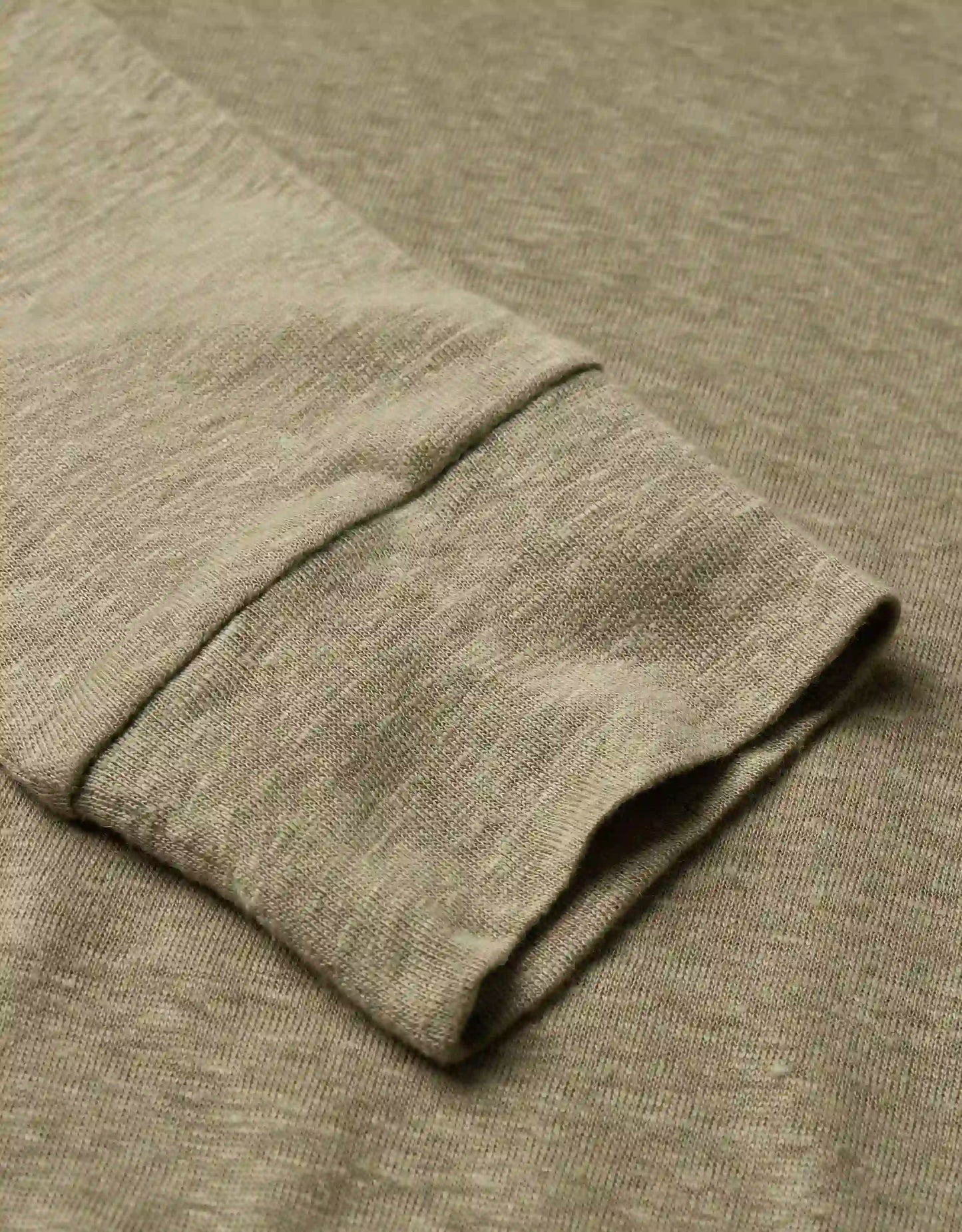 SWEATSHIRT LINEN OLIVE
