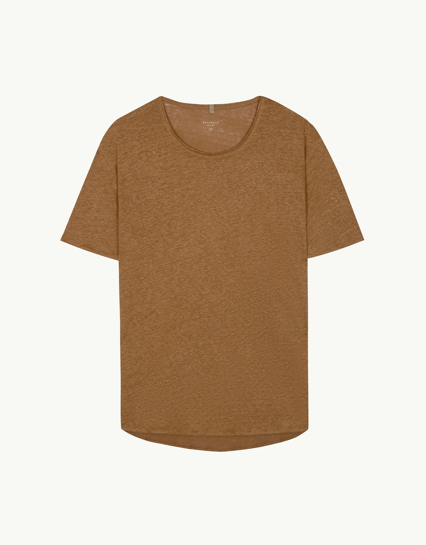 C-NECK LINEN ORO