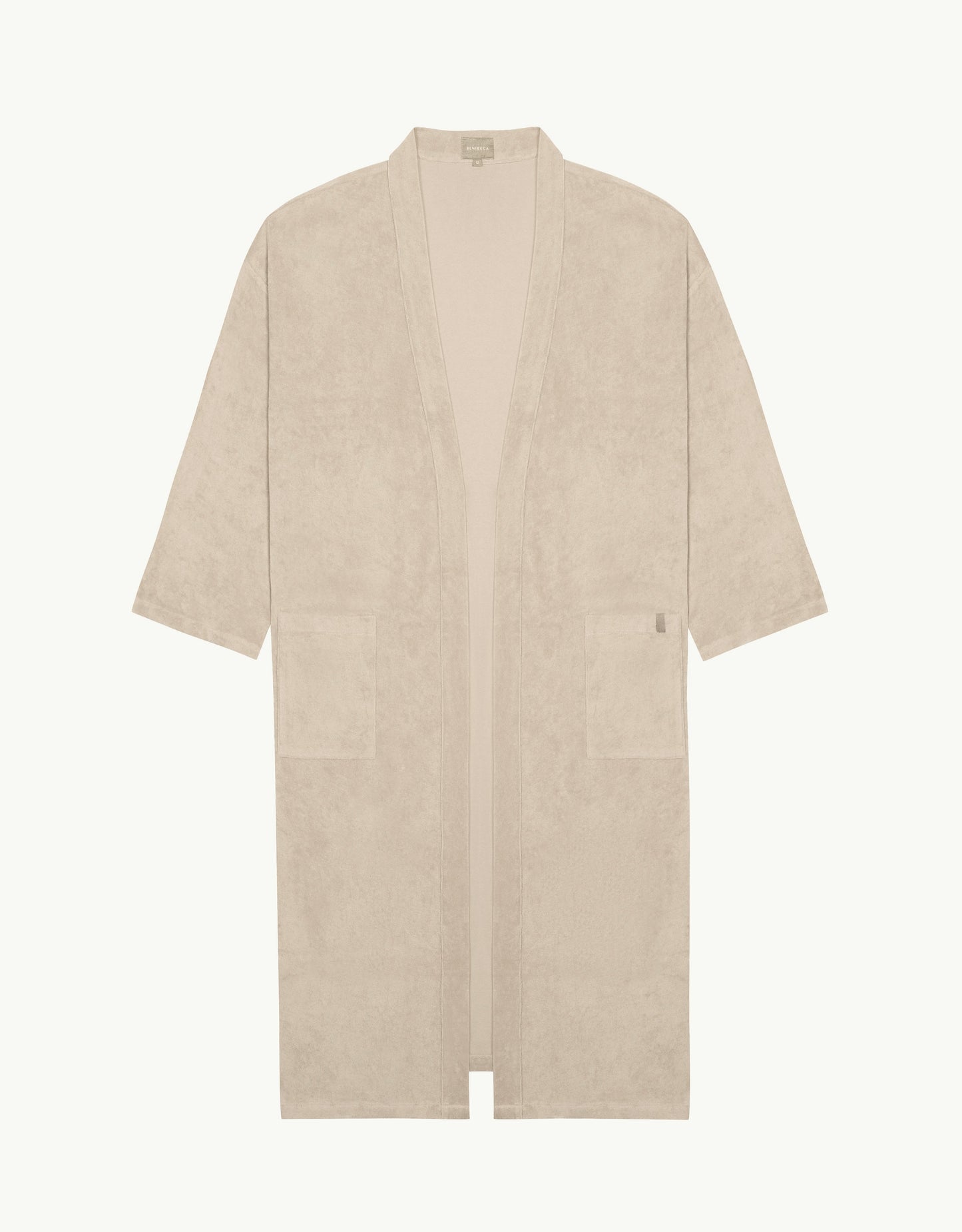 TERRY COVER-UP ROBE SAND