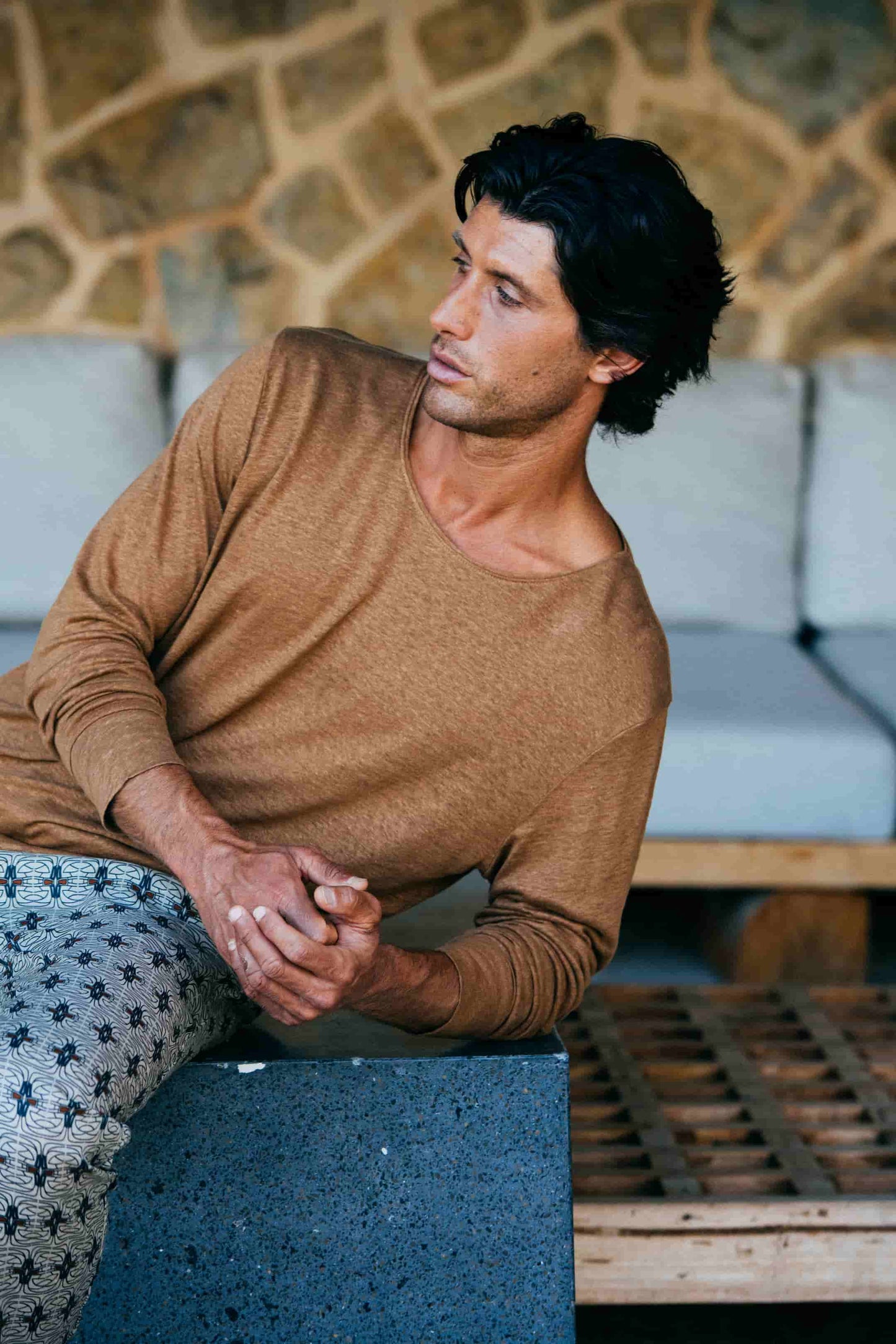 SWEATSHIRT LINEN ORO