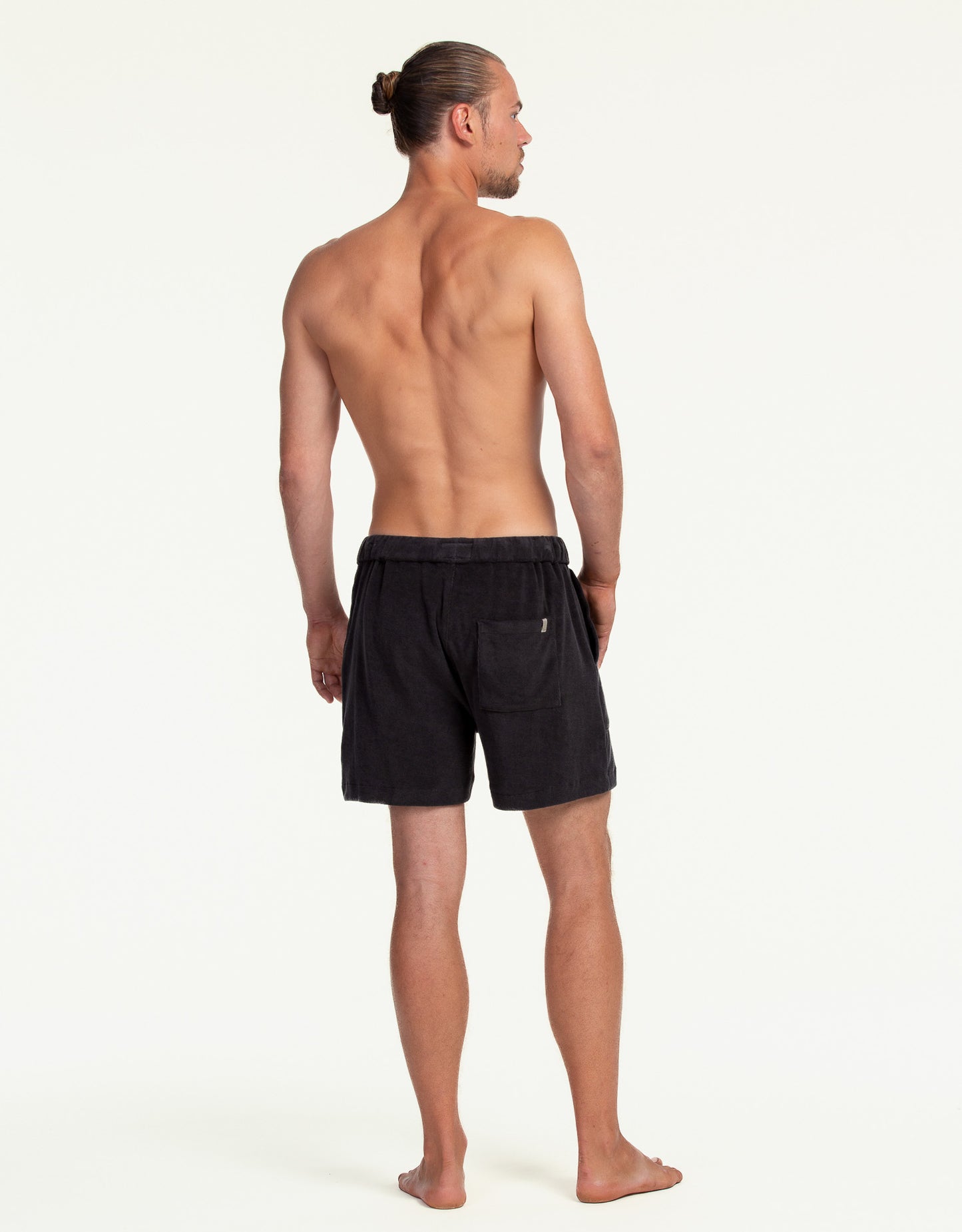 TERRY SHORTS NEGRO