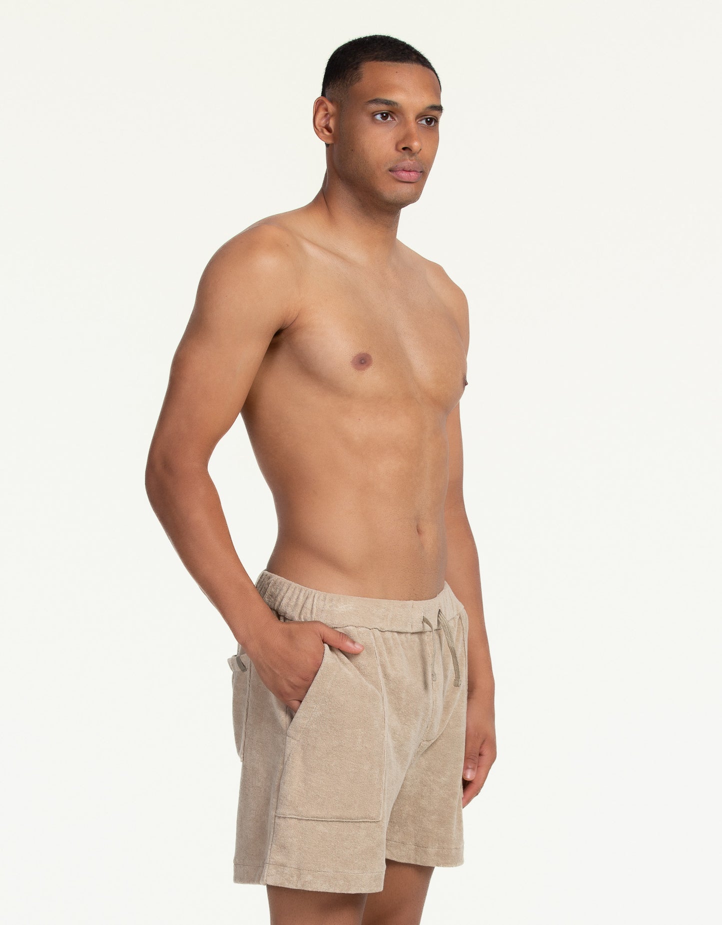 TERRY TOWEL SHORT SAND