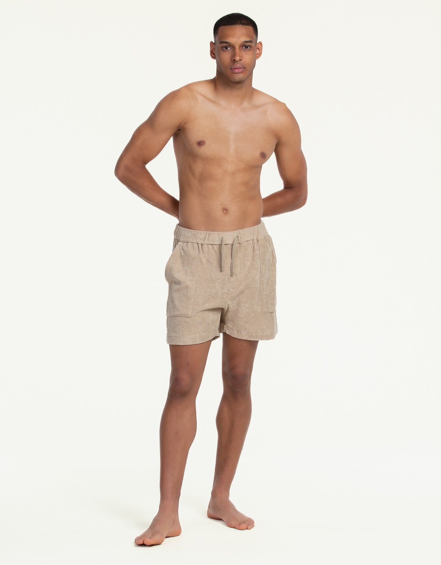 TERRY SHORTS SAND