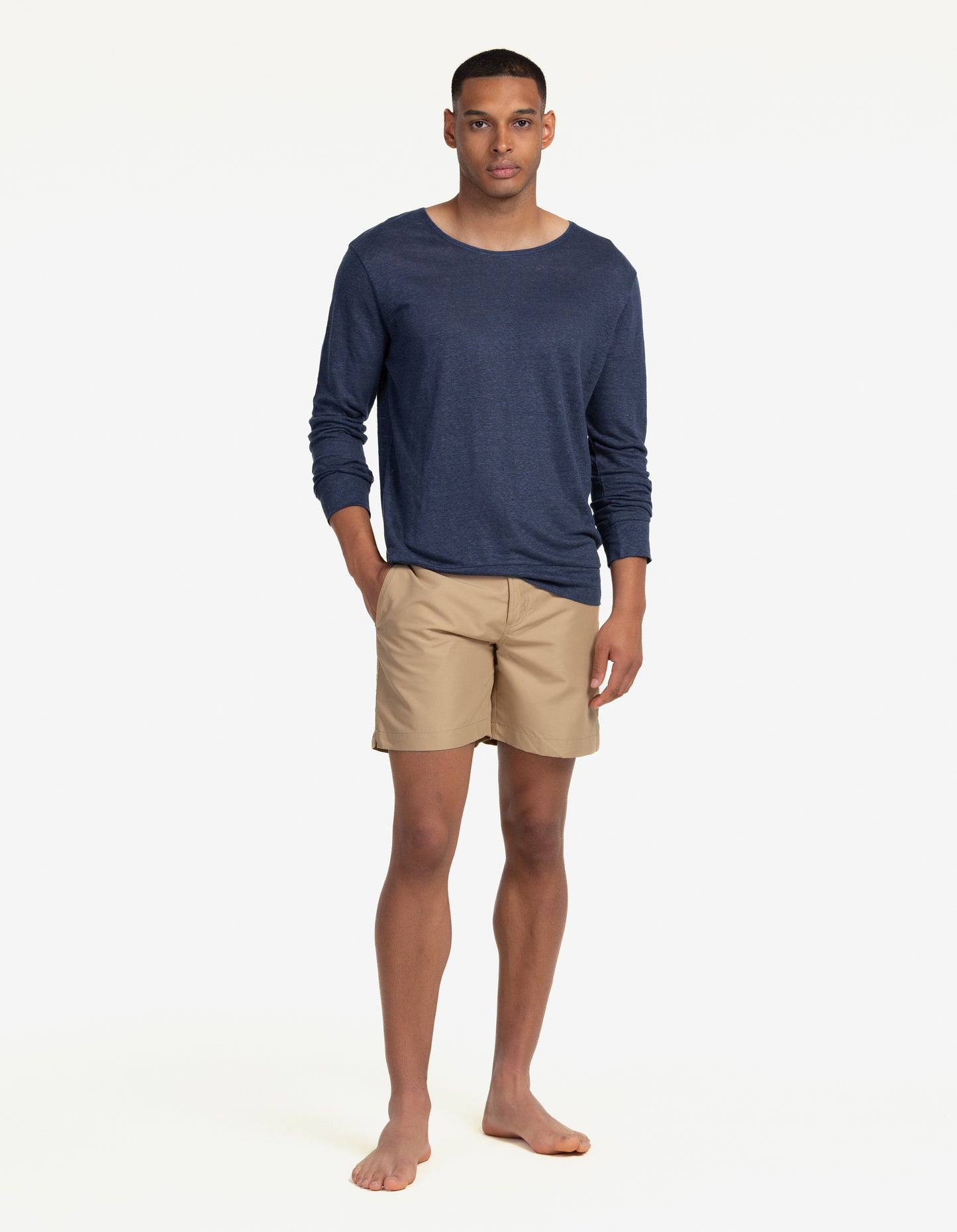 SWEATSHIRT LINEN INDIGO