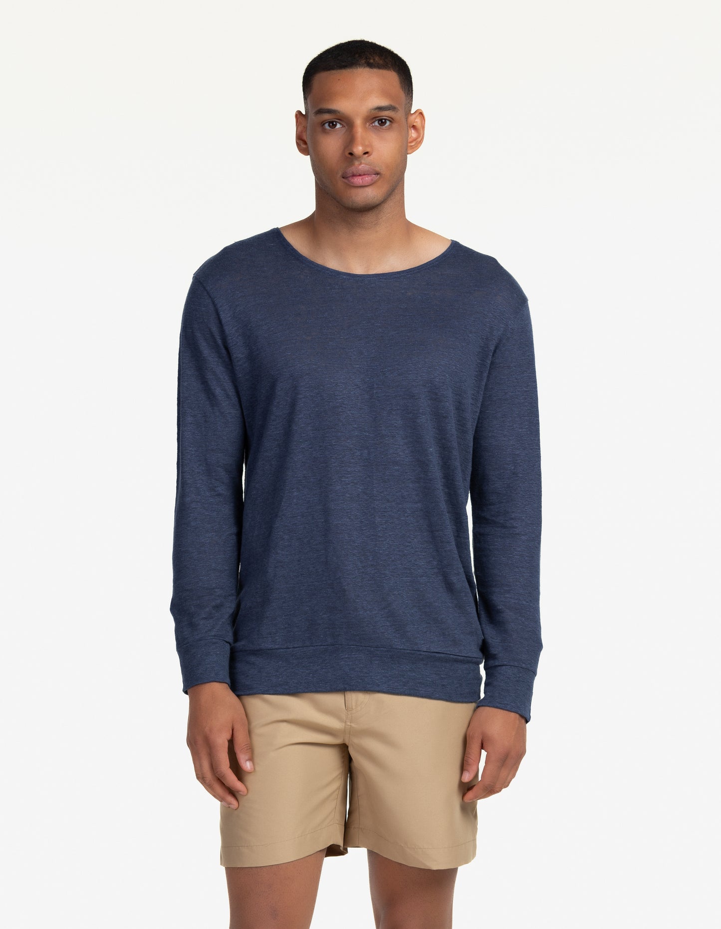 SWEATSHIRT LINEN INDIGO