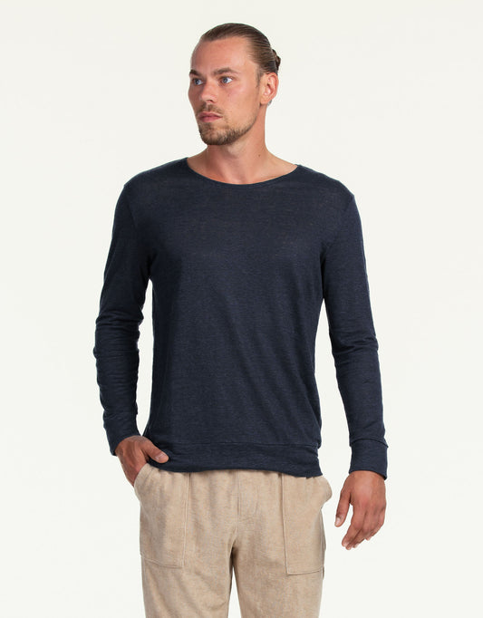 SWEATSHIRT LINEN NOCHE