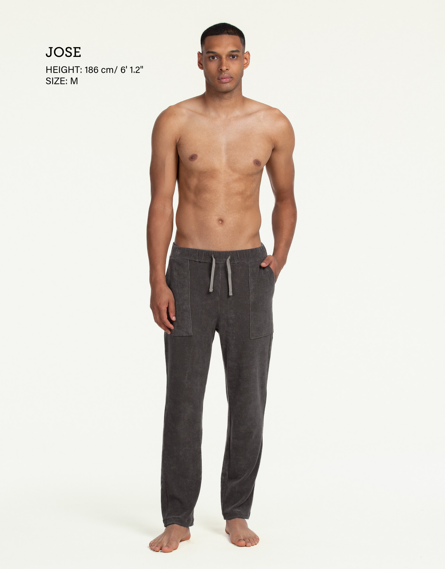 TERRY TOWEL PANTS ABINIBI