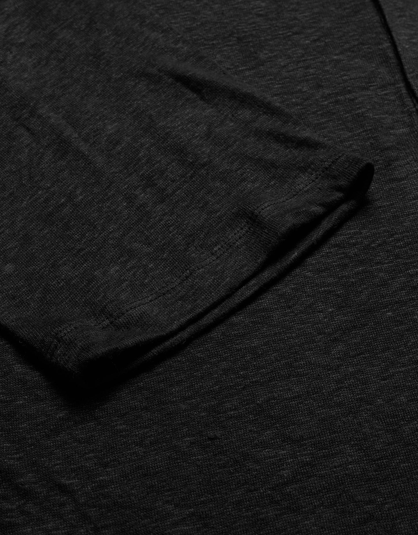 T-SHATI LINEN NERO