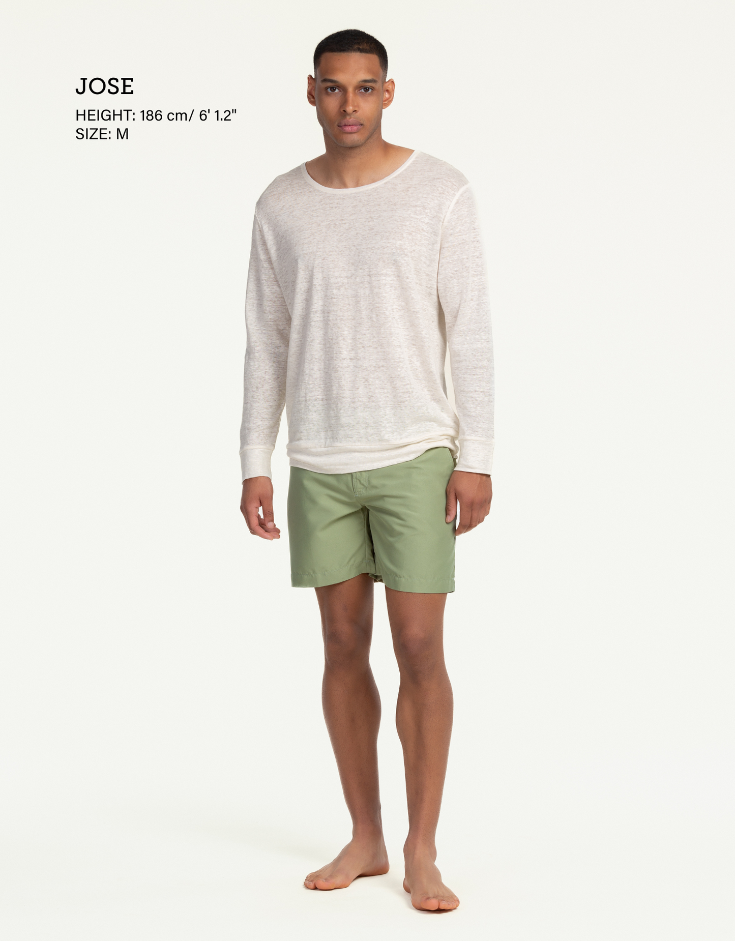 SWEATSHIRT LINEN BLANC