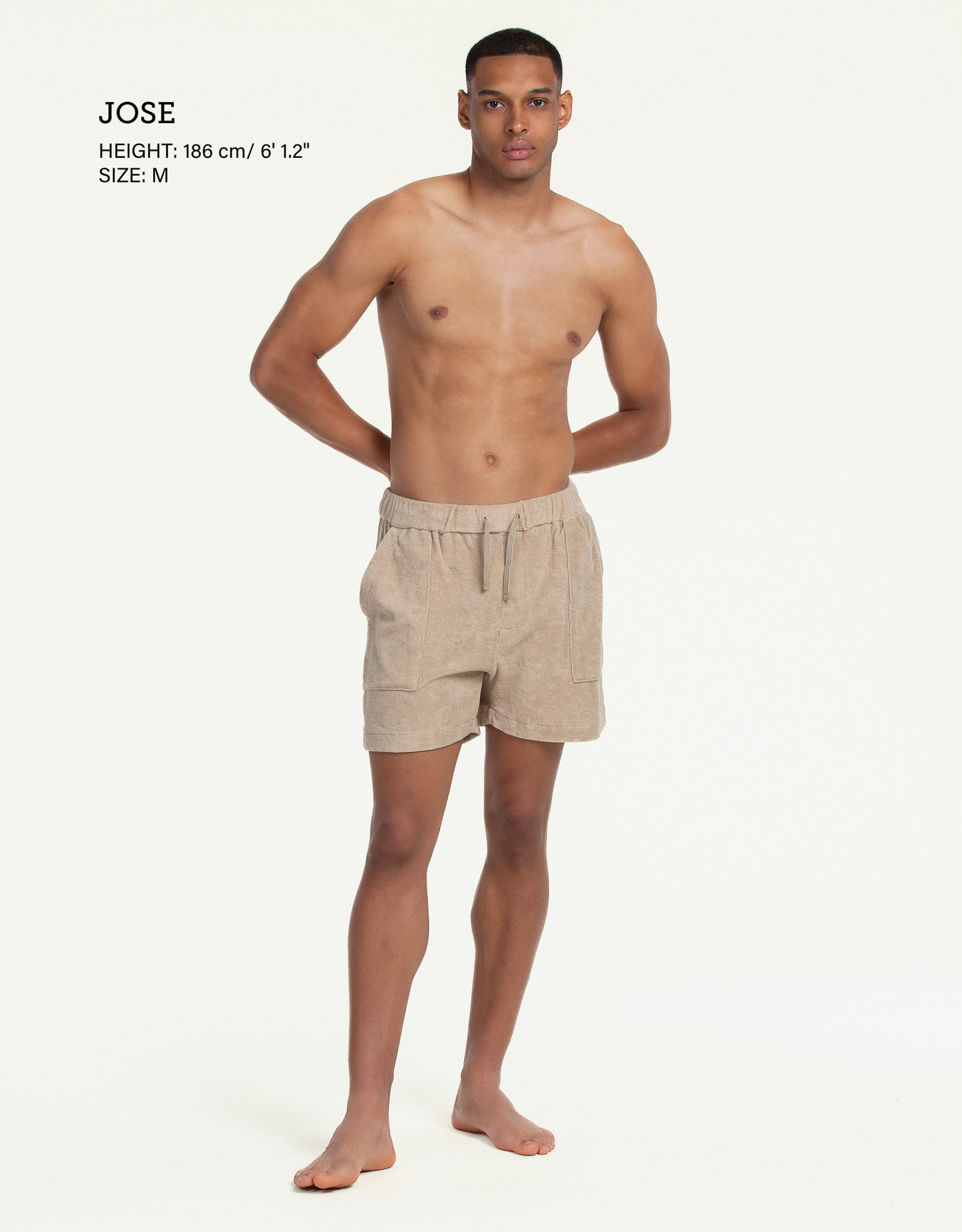 TERRY TOWEL SHORT SAND